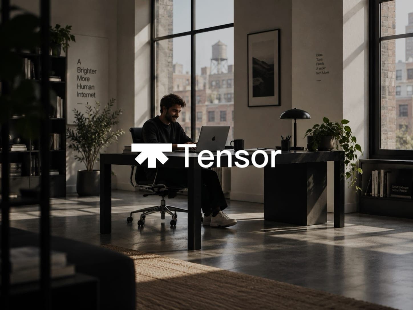 A developer working with Tensor