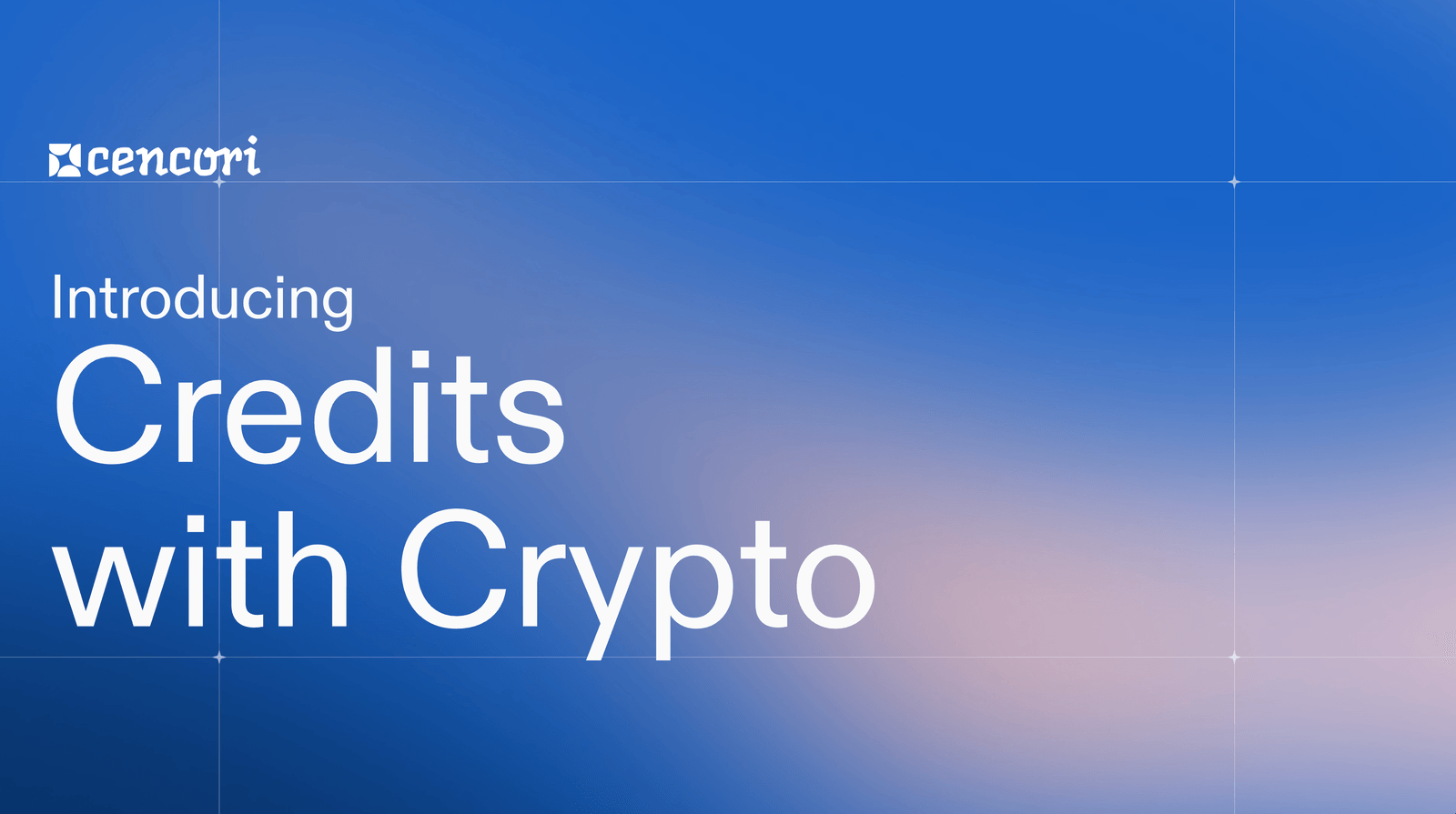 Buy Credits with Crypto